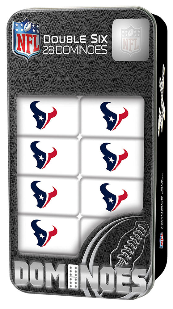 NFL Houston Texans 28 Piece Dominoes