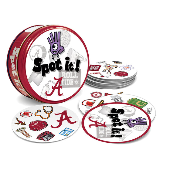 Alabama Crimson Tide NCAA Spot It Game