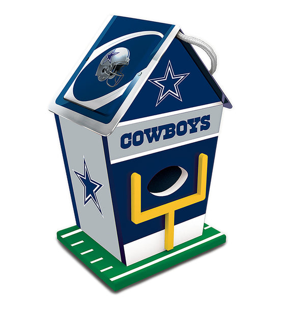 NFL Painted Birdhouse - Dallas Cowboys