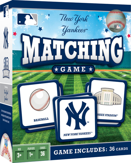 New York Yankees MLB Matching Game