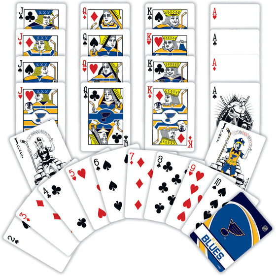 St. Louis Blues NHL Playing Cards - 54 Card Deck