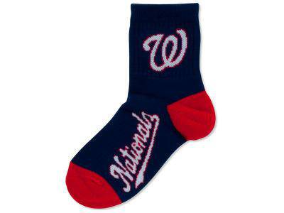 Washington Nationals Crew Cut Socks Large 10-13 - 757 Sports Collectibles