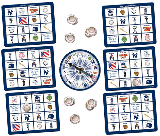 New York Yankees MLB Bingo Game