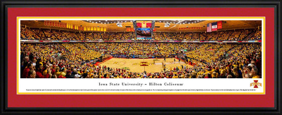 Iowa State Basketball  - Deluxe Frame - 757 Sports Collectibles