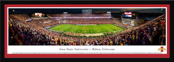 Iowa State Football - 50 Yard Line -  - Select Frame - 757 Sports Collectibles