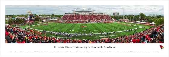 Illinois State Football -  Unframed - 757 Sports Collectibles