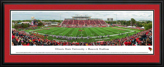 Illinois State Football -  Deluxe Frame - 757 Sports Collectibles