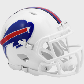 Buffalo Bills Mini Speed Replica Football Helmet - New 2021 - 757 Sports Collectibles