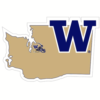 Washington Huskies Home State Decal (SSKG) - 757 Sports Collectibles