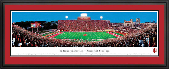 Indiana Football - Deluxe Frame - 757 Sports Collectibles