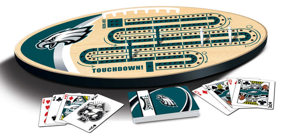 NFL Philadelphia Eagles Cribbage Board Game