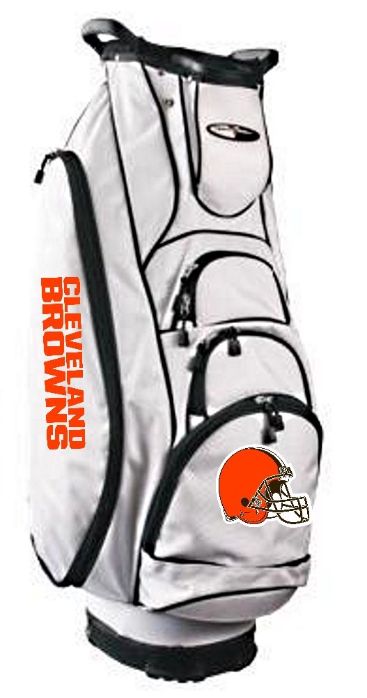 Cleveland Browns Albatross Cart Golf Bag Wht