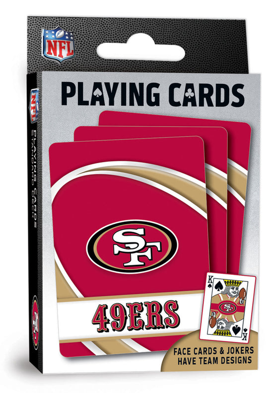 San Francisco 49ers NFL Playing Cards - 54 Card Deck