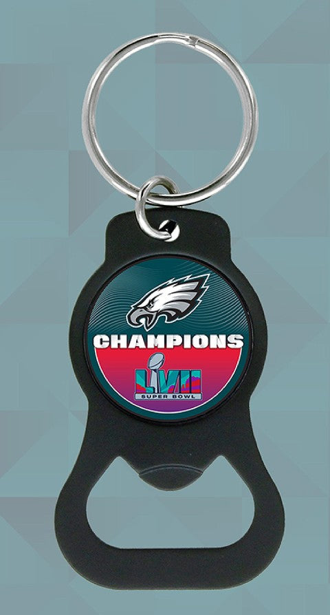 Philadelphia Eagles Super Bowl LVII Bottle Opener Key Chain