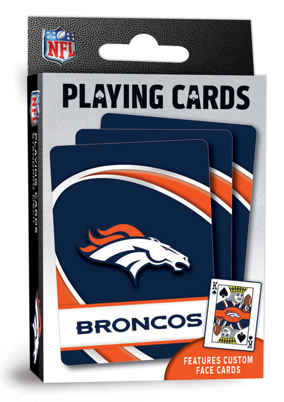 Denver Broncos NFL Playing Cards - 54 Card Deck