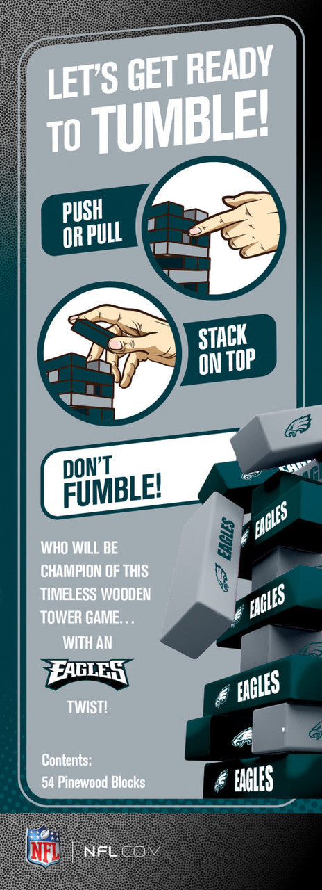 Philadelphia Eagles NFL Tumble Tower