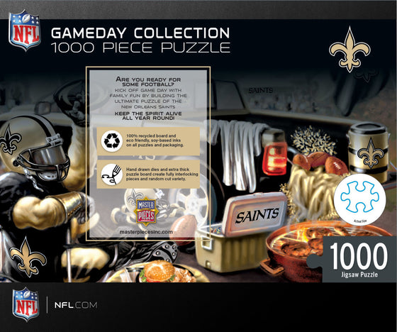 New Orleans Saints Gameday - 1000 Piece NFL Sports Puzzle
