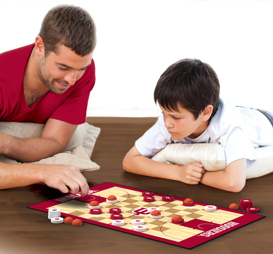 Indiana Hoosiers NCAA Checkers Board Game