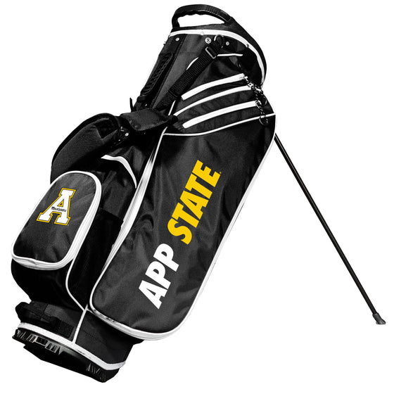 Apalachian State Mountaineers Birdie Stand Golf Bag Blk