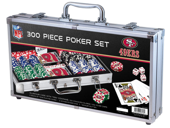 San Francisco 49ers 300 Piece NFL Poker Chips