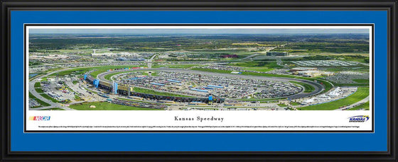 Kansas Speedway - Deluxe Frame - 757 Sports Collectibles