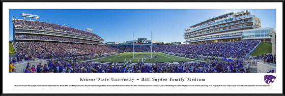 Kansas State Football - End Zone - Standard Frame - 757 Sports Collectibles