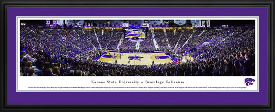 Kansas State  Basketball - Deluxe Frame - 757 Sports Collectibles