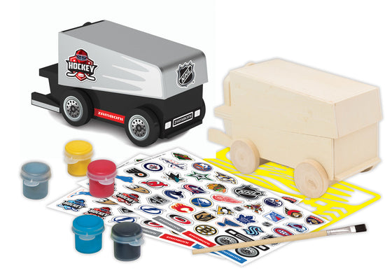 NHL Zamboni Wood Craft Kit