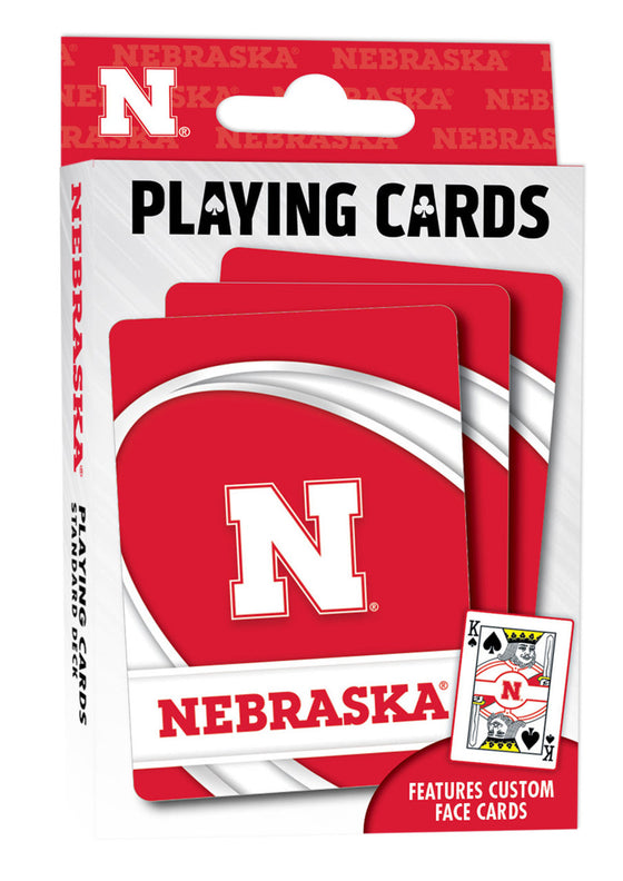 Nebraska Cornhuskers NCAA Playing Cards - 54 Card Deck