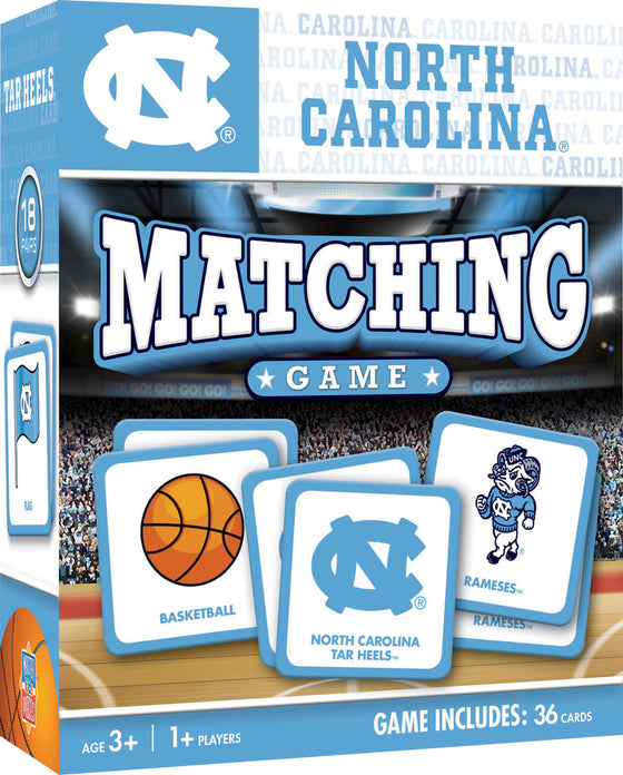 UNC Tar Heels NCAA Matching Game