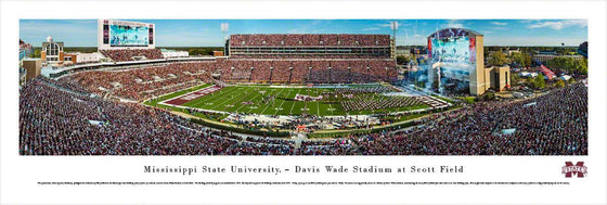 Mississippi State Football - Unframed - 757 Sports Collectibles