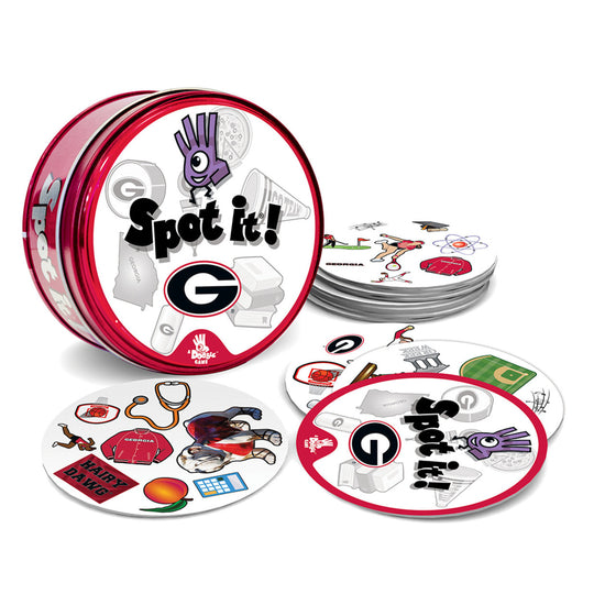 Georgia Bulldogs NCAA Spot It Game