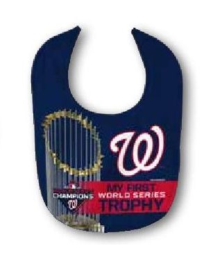 Washington Nationals 2019 World Series Champions Baby Bib