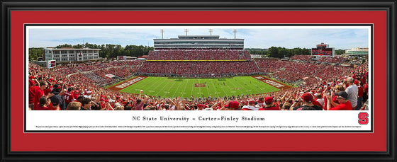 North Carolina State Football - Day - Deluxe Frame - 757 Sports Collectibles