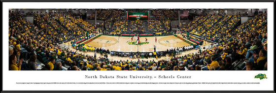 North Dakota State Bison Basketball - Standard Frame - 757 Sports Collectibles