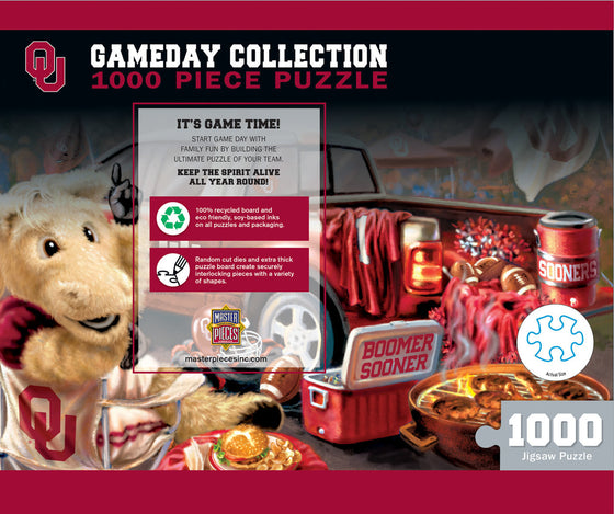 Oklahoma Sooners Gameday - 1000 Piece NCAA Sports Puzzle
