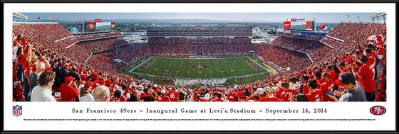 San Francisco 49Ers - Inaugural Game at Levi's Stadium - Standard Frame - 757 Sports Collectibles