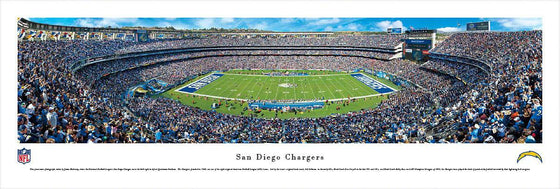 San Diego Chargers - Unframed - 757 Sports Collectibles