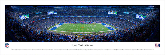 New York Giants - 50 Yard Line - Unframed