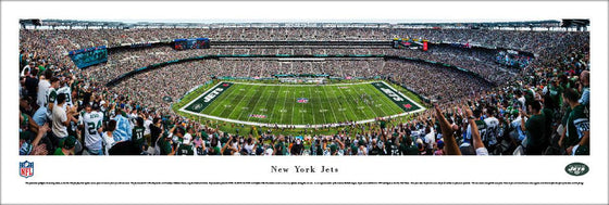 New York Jets - 50 Yard Line - Unframed - 757 Sports Collectibles