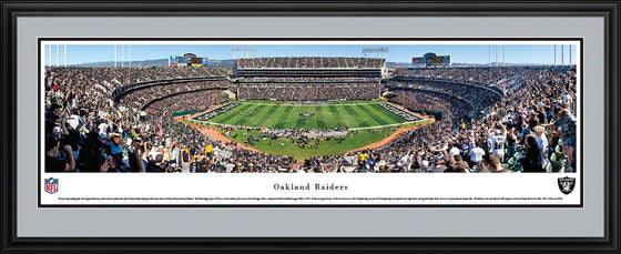 Oakland Raiders - Deluxe Frame - 757 Sports Collectibles