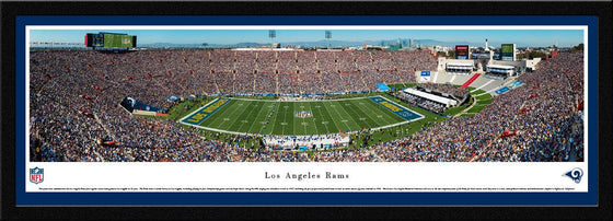 L.A. Rams - 1st Game in L.A. - Select Frame - 757 Sports Collectibles