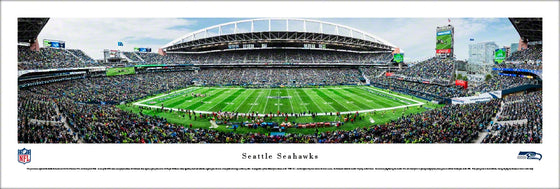 Seattle Seahawks - 50 Yard Line - Unframed