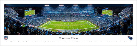 Tennessee Titans - 50-Yard Night Game - Unframed - 757 Sports Collectibles