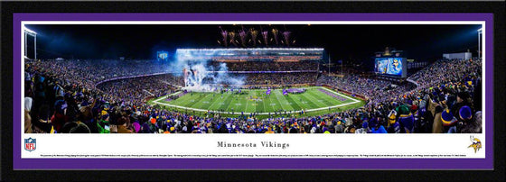 Minnesota ViKings - Final Game at TCF Bank Stadium - Select Frame - 757 Sports Collectibles