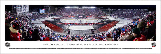 NHL 100 Classic (Senators vs Canadiens) - Unframed - 757 Sports Collectibles