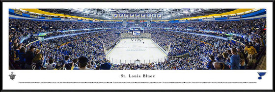 Saint Louis Blues - End Zone - Standard Frame - 757 Sports Collectibles