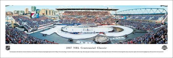 NHL 2017 Centennial Classic (Maple Leafs vs Red Wings) - Unframed - 757 Sports Collectibles