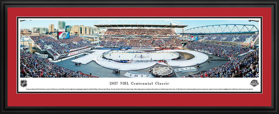 NHL 2017 Centennial Classic (Maple Leafs vs Red Wings) - Deluxe Frame - 757 Sports Collectibles