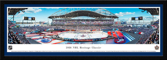 NHL Heritage Classic 2016 (Jets vs Oilers) - Select Frame - 757 Sports Collectibles